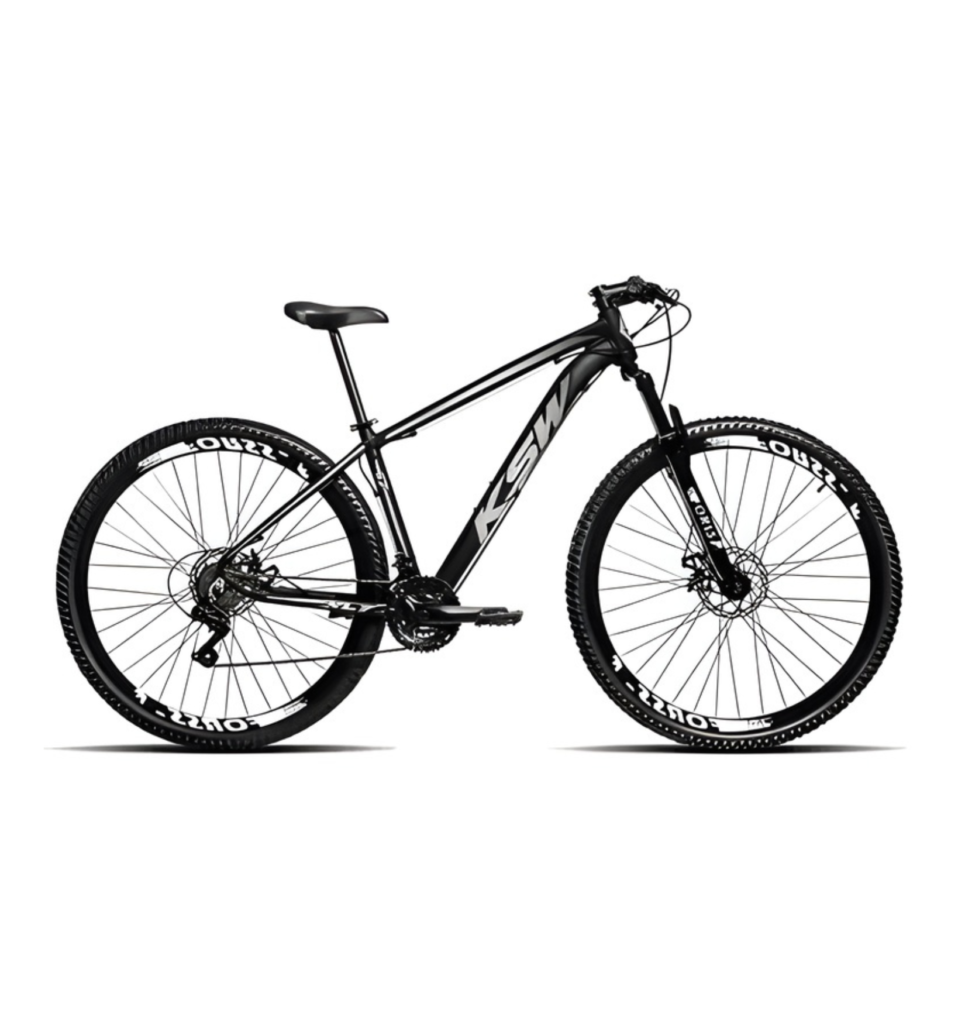 Bicicleta Mountain Bike Aro 29 - Quadro Alumínio 21 Marchas Freio a Disco